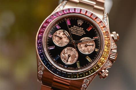 rolex daytona rainbow everose price india|Rolex Cosmograph Daytona Watches .